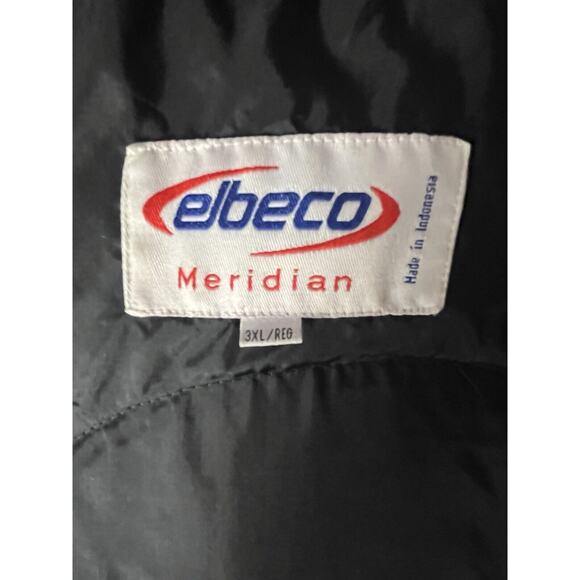 Vintage Corvette Club Jacket 3XL Elbeco Meridian Thinsulated Lining Zip Shell - Picture 15 of 16